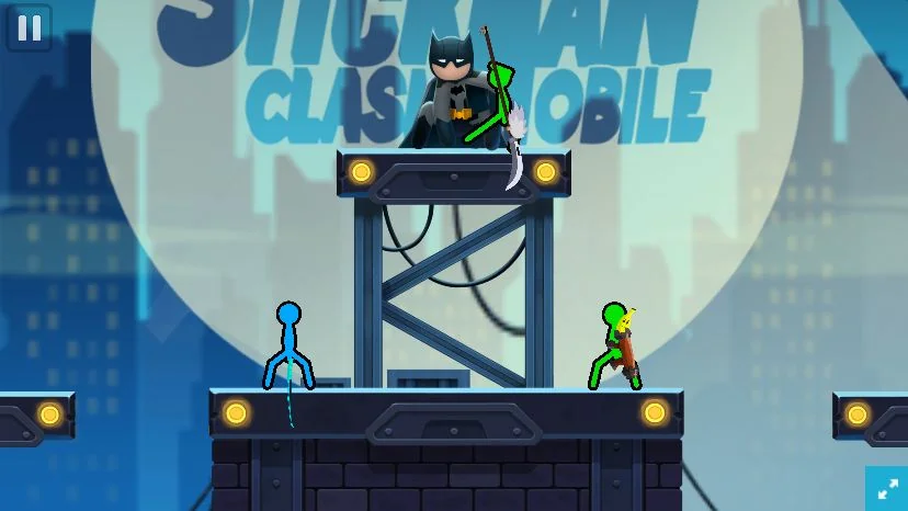 3 players in Stickman Class gameplay