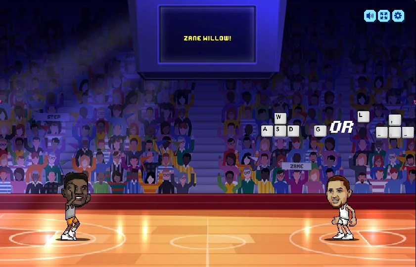 Basketball Bros Cool Interface and Simple Controls