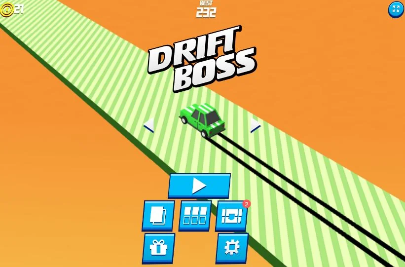 Drift Boss homepage