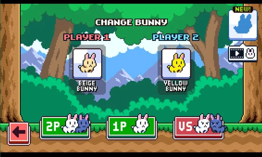Poor Bunny Charming Pixel Art