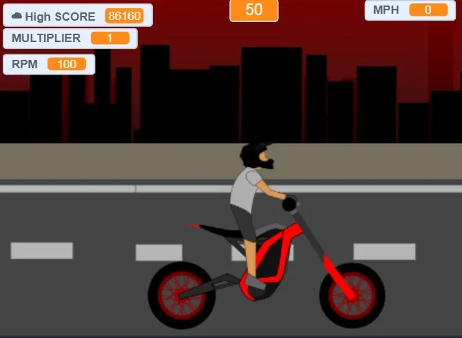 Soflo Wheelie Life gameplay interface