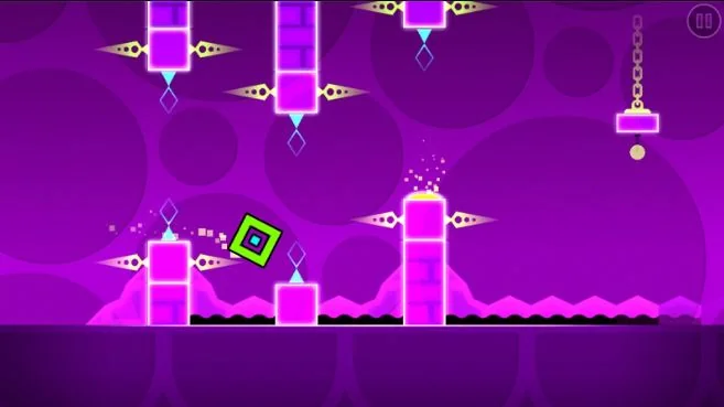 geometry dash interface
