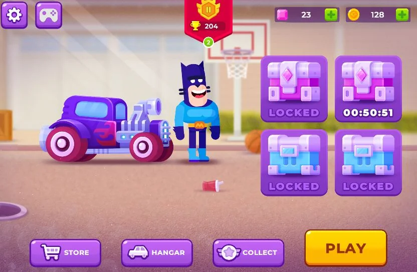 introduction to Mad Racers game